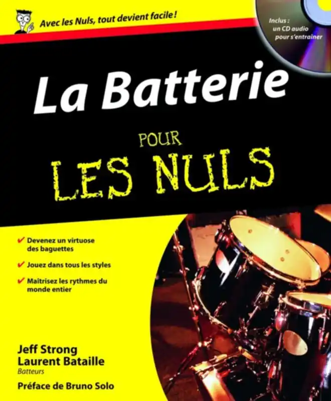 ID Music La Batterie Pour les Nuls Prix Cassé