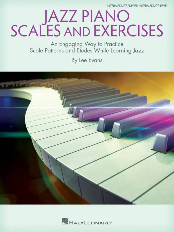 Hal Leonard Jazz Piano Scales and Exercises - Evans - Book Authentique