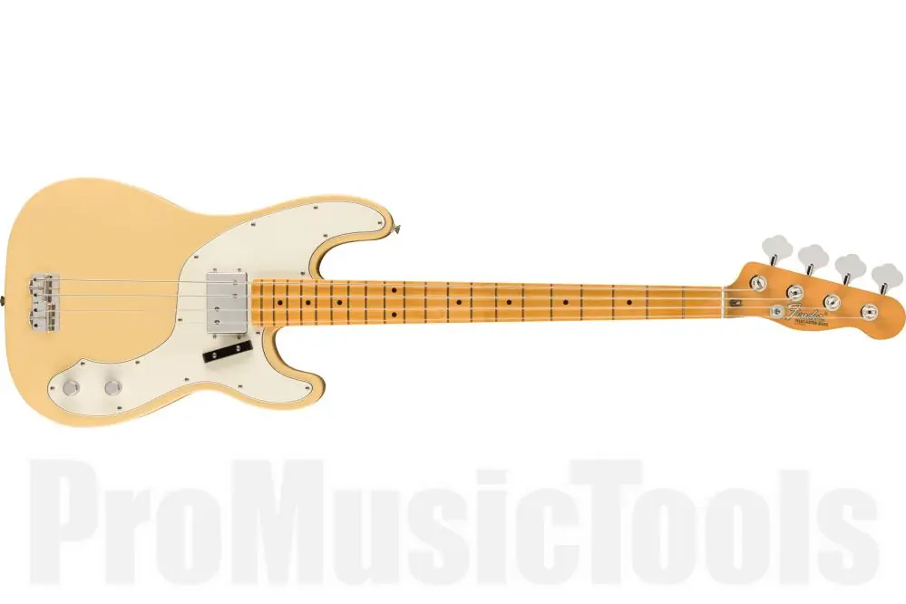Fender Vintera II 70s Telecaster Bass MN - Vintage White Usine Directe