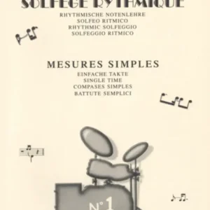 AGOSTINI Solfège Rythmique n°1 Populaire