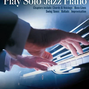 Hal Leonard How to Play Solo Jazz Piano - Valerio - Piano - Book/Audio Online Expédié Aujourd'hui