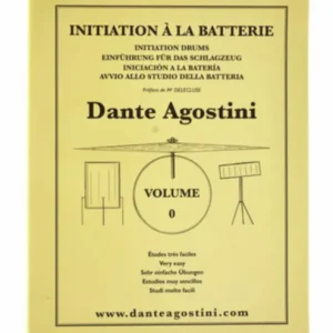 AGOSTINI Initiation à la batterie volume 0 Certifié