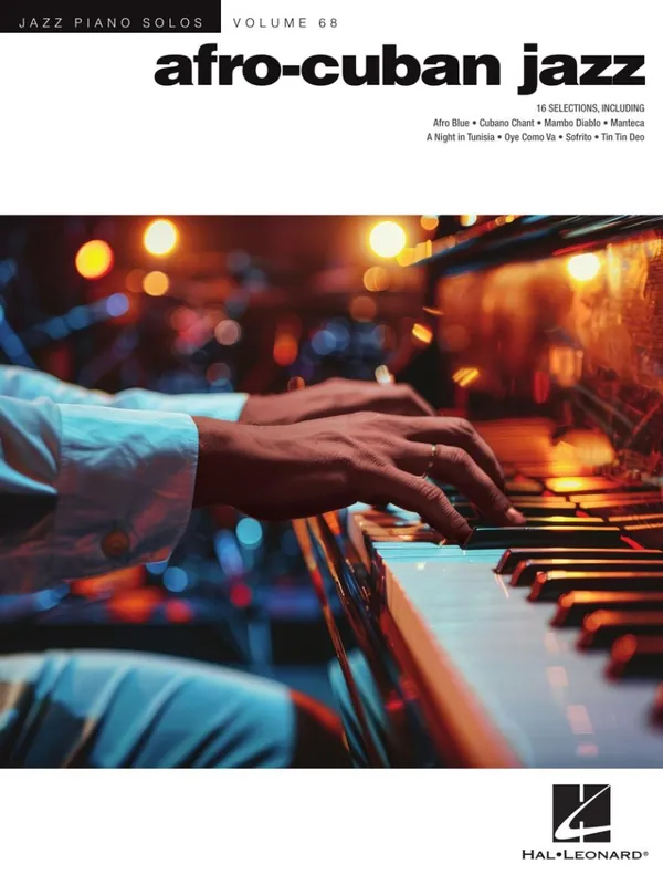 Haute Qualité Hal Leonard Afro-Cuban Jazz Jazz Piano Solo Series Volume 68 - Edstrom - Piano - Book