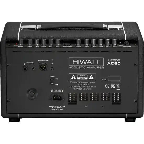 Bon Marché ampli guitare acoustique et voix 60w hiwatt