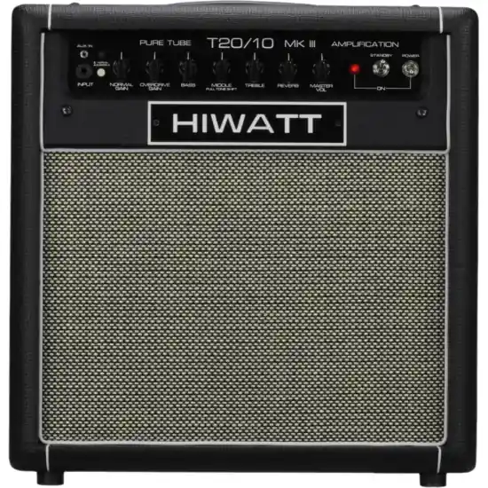 Authentique ampli guitare combo à lampes 20w, 1x12 hiwatt