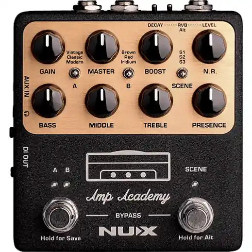 Commander Maintenant pédale d‘effet nux simulateur d‘ampli de puissance et d‘ir, sortie di