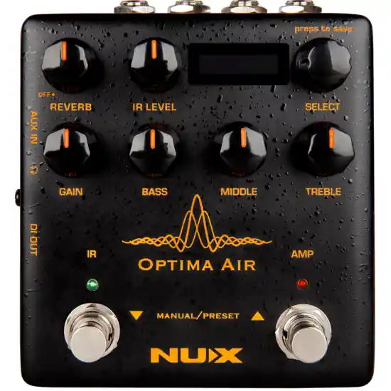 Solde pedale d‘effet guitare nux pédale d‘effets simulateur de guitare acoustique
