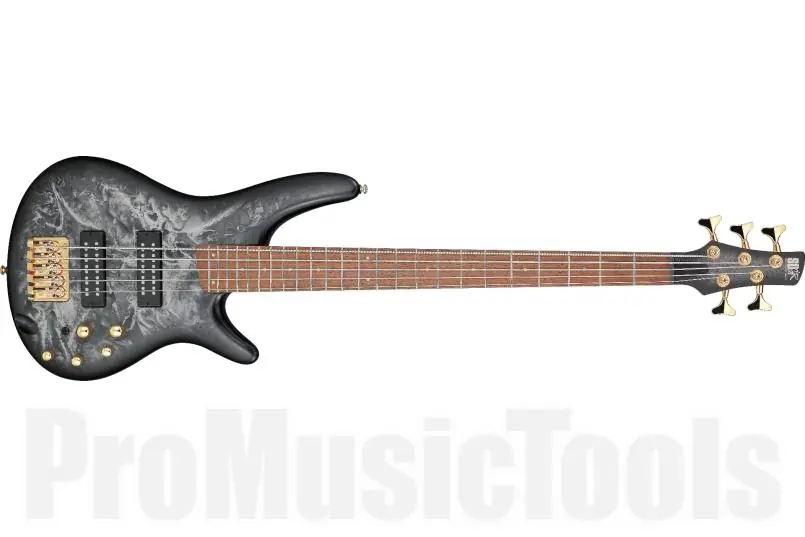 Marque Ibanez SR305EDX BZM - Black Ice Frozen Matte