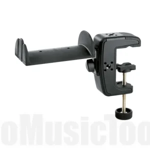 Certifié K&M 16085 Headphone holder with table clamp - Black