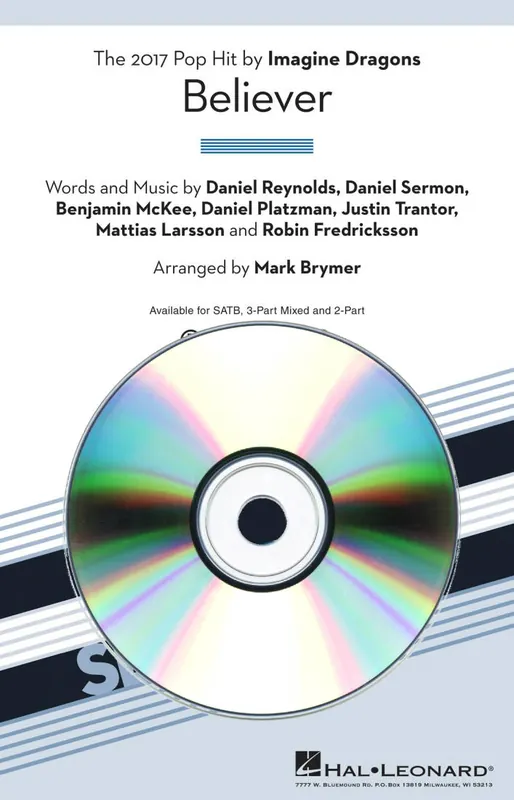 Dernier Modèle Hal Leonard Believer - Brymer - ShowTrax CD