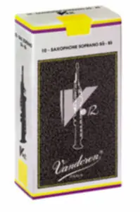 Vandoren SR604 Boite de 10 Anches V.12 Saxophone Soprano Force 4 Meilleur Choix