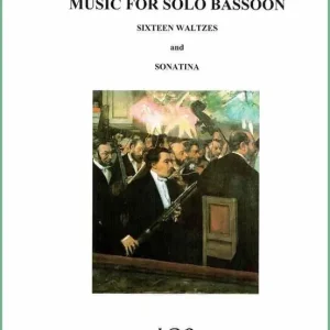 Promotion Trevco Music Sixteen Valses & Sonatina - Mignone - Solo Bassoon - Book