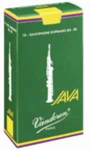 Vandoren SR303 Boite de 10 Anches JAVA Saxophone Soprano Force 3 Commander Vite