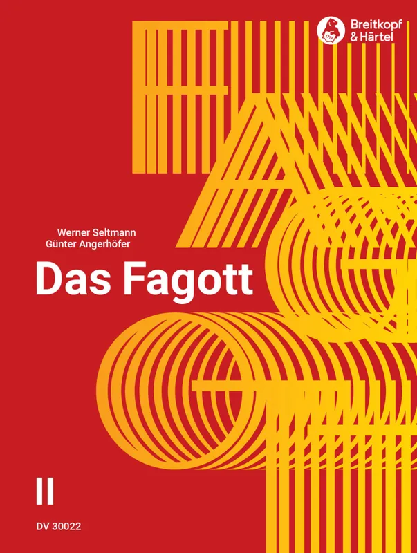 Réduction Breitkopf & Hartel The Bassoon A Tutorial in Six Volumes, Vol. 2 (German / English) - Angerhofer/Seltmann - Bassoon - Book