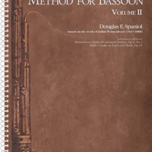 Meilleure Vente Hal Leonard The New Weissenborn Method for Bassoon, Volume II - Spaniol - Bassoon - Book