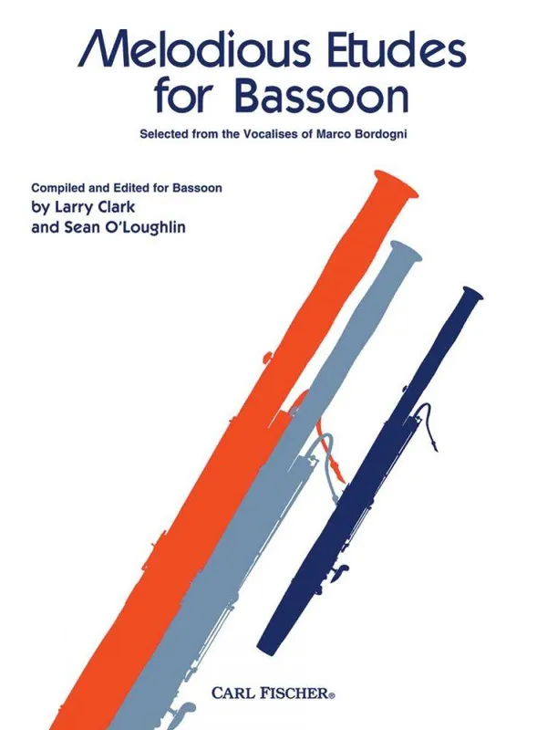 Acheter Direct Carl Fischer Melodious Etudes - Bordogni/O‘Loughlin/Clark - Bassoon - Book