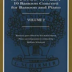 G. Schirmer Inc. 10 Bassoon Concerti, Vol. 2 Achat Immédiat