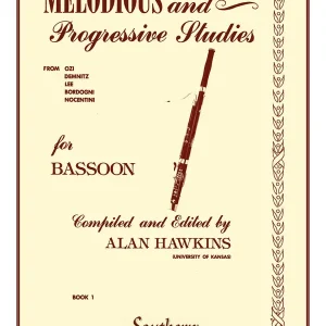 Southern Music Company Melodious and Progressive Studies, Book 1 - Hawkins - Bassoon - Book Expédition Rapide