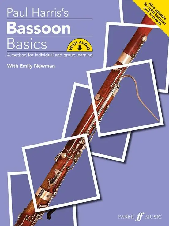 Faber Music Bassoon Basics A Method for Individual and Group Learning - Harris/Newman - Bassoon - Book/Audio Online Meilleur Choix