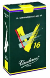 Pas Cher Vandoren SR7035 Boite de 10 anches V16 Saxophone Alto Force 3.5