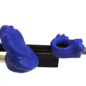 Things 4 Strings Bow Hold Buddies Bright Blue - Violin/Viola Dernier Modèle
