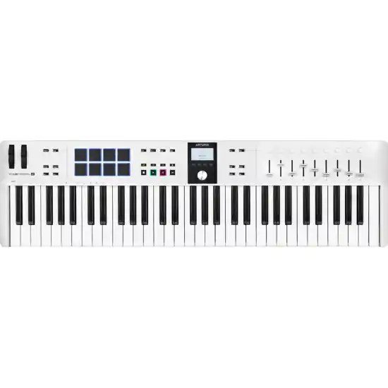 Pas Cher keylab essential mk3 61 touches blanc arturia