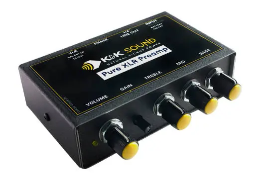 K&K Sound Pure XLR Preamp Nouvelle Collection