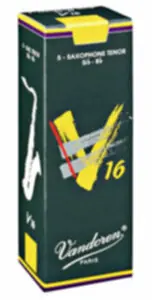 Vandoren SR724 Boite de 5 anches V16 Saxophone Tenor Force 4 Usine Directe