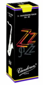 Vandoren SR424 Boite de 5 anches ZZ Saxophone Tenor Force 4 Marque
