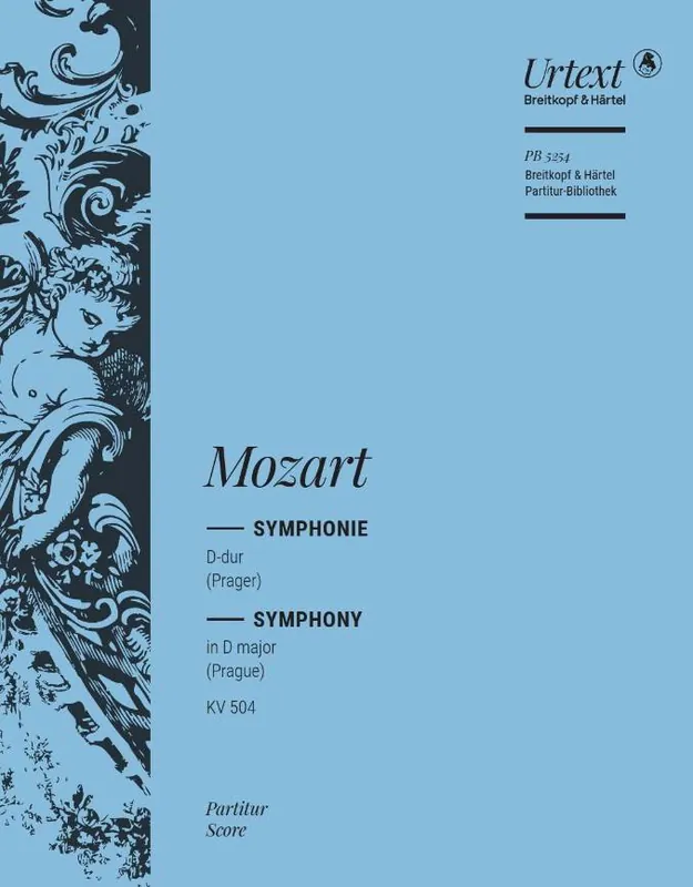 Breitkopf & Hartel Symphony No.38 in D Major K.504 - Mozart/Eisen - Book - Full Score Usine Directe