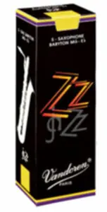Meilleure Vente Vandoren SR443 Boite de 5 anches ZZ Saxophone Baryton Force 3