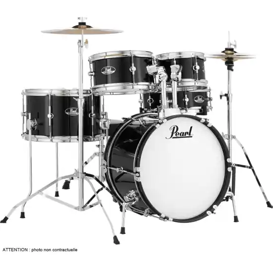 Commander Maintenant batterie acoustique pearl roadshow 5f junior 16 jet black