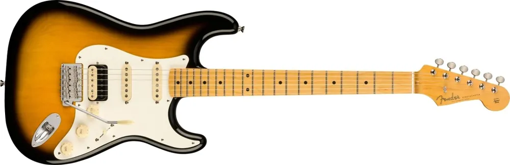 Soldes Fender JV Modified ‘50s Stratocaster HSS, Maple Fingerboard - 2-colour Sunburst