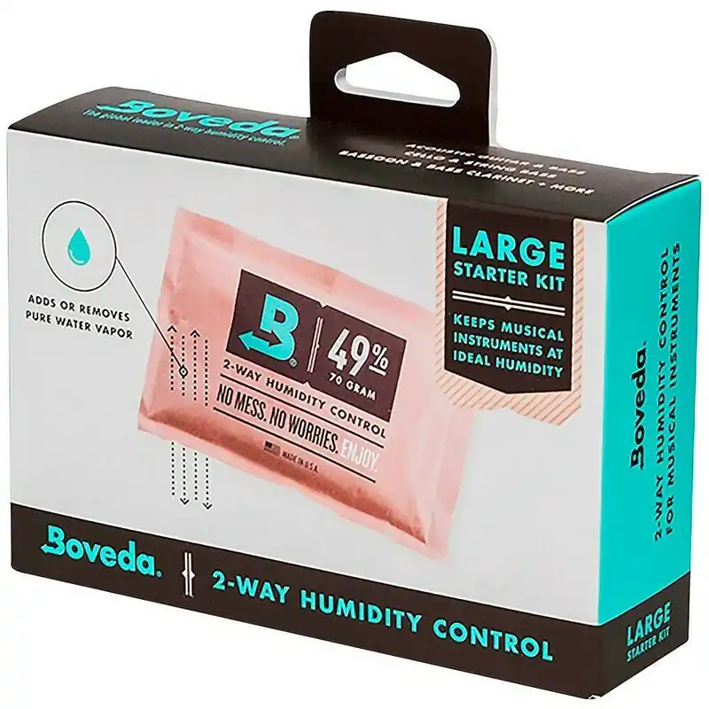 Boveda Boveda 49% RH 2-Way Humidity Control Starter Kit - Large Paiement Sécurisé