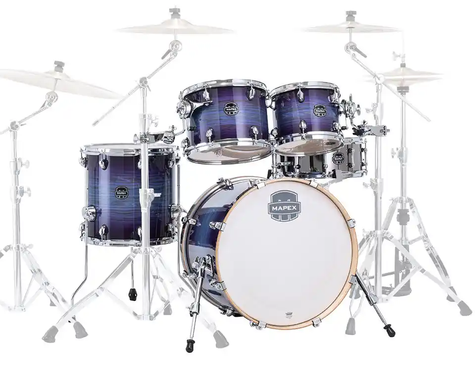 Mapex Armory 5-Piece Shell Pack (20,10,12,14,SD) - Night Sky Burst Bon Plan