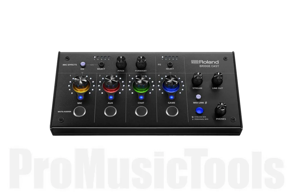 Dernière Chance Roland Bridge Cast - Dual Bus Gaming Audio Mixer - 1x opened box