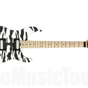 Achetez Aujourd'hui Charvel Satchel Signature Pro-Mod DK22 HH FR M MN - Satin White Bengal - b-stock MC225404