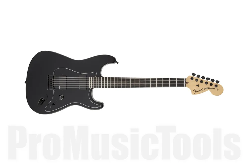 Top Vente Fender Jim Root Stratocaster EB - Flat Black - b-stock US21017609