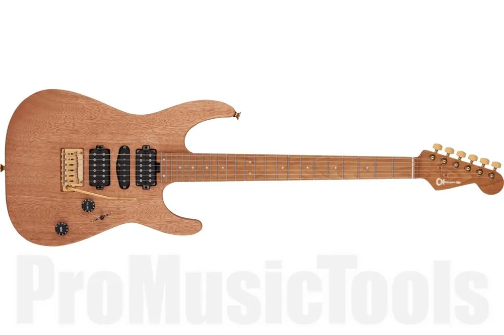 Authentique Charvel Pro-Mod DK24 HSH 2PT CM Mahogany - Natural - b-stock