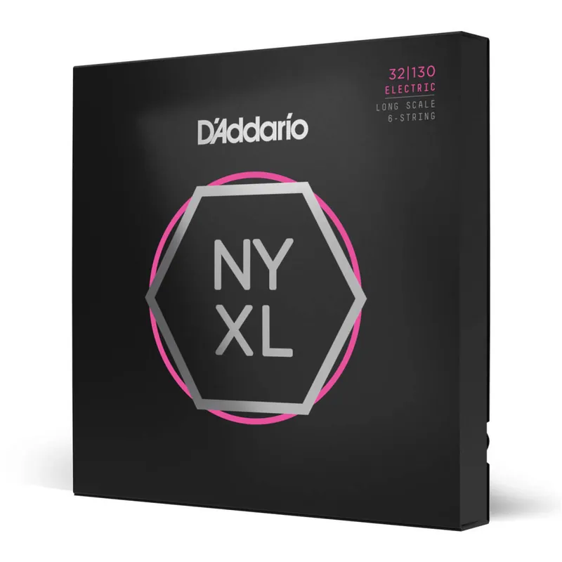 D‘Addario NYXL Long Scale, Regular Light 6-String Bass Set, 32-130 Acheter En Ligne