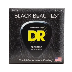 Achetez Aujourd'hui DR Strings Black Beauty Bass 6 String - 30-125