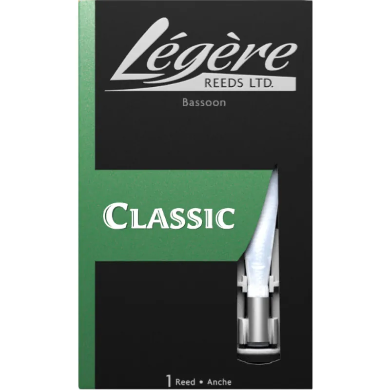 Legere Classic Series Bassoon Reed - Medium Hard Prix Bas