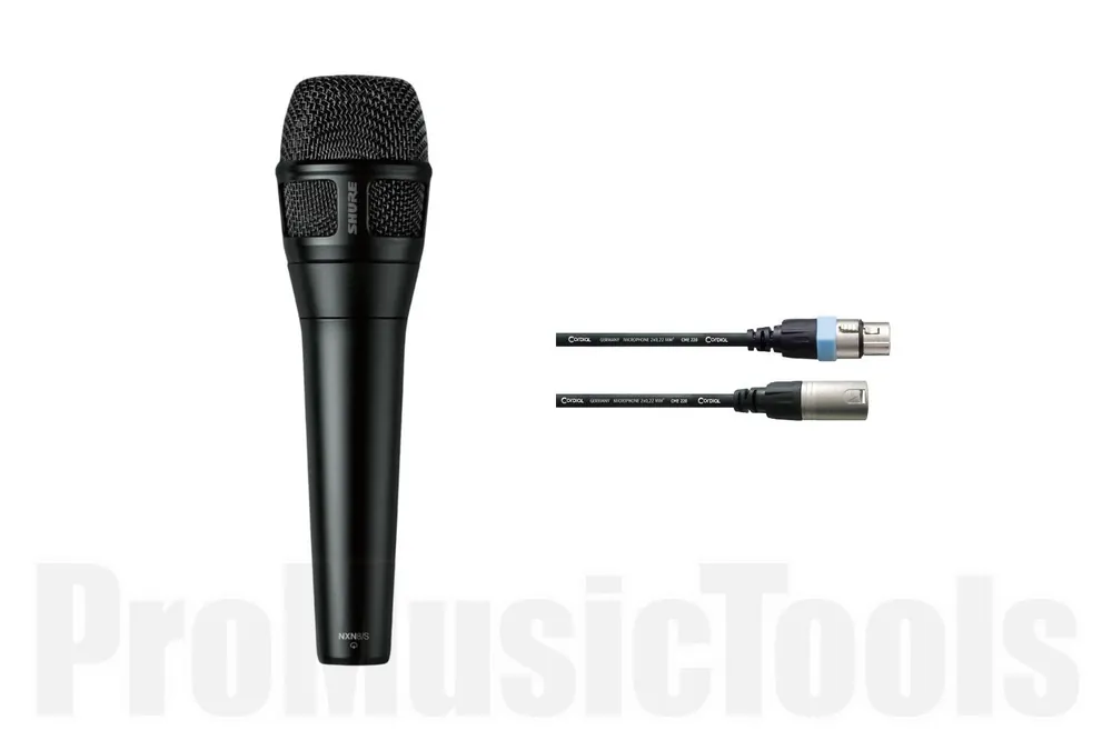 Shure Nexadyne 8/S - Stage Bundle incl. Cordial CCM 10 FM Cable Pas Cher