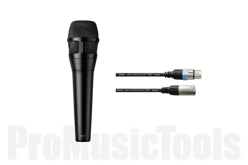 Shure Nexadyne 8/C - Stage Bundle incl. Cordial CCM 10 FM Cable Promotion