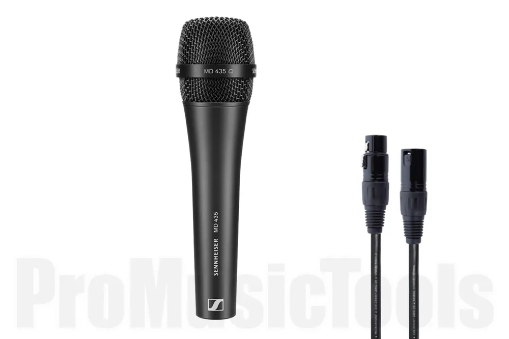 Sennheiser MD 435 incl. Cordial EM 10 FM - Bundle Set Commande En Gros