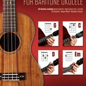 Must-Have Hal Leonard 4-Chord Songs for Baritone Ukulele (G-C-D-Em) - Baritone Ukulele - Book
