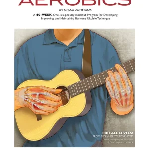 Petit Prix Hal Leonard Baritone Ukulele Aerobics For All Levels From Beginner to Advanced - Johnson - Book/Audio Online