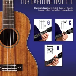 Soldes Hal Leonard 3-Chord Songs for Baritone Ukulele (G-C-D) - Baritone Ukulele - Book