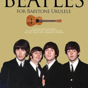 Hal Leonard The Beatles for Baritone Ukulele - Ukulele TAB - Book Achat Immédiat