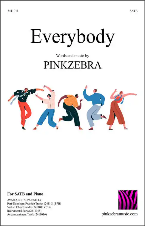 Pinkzebra Music Everybody - Pinkzebra - Instrumental Parts Achetez Aujourd'hui